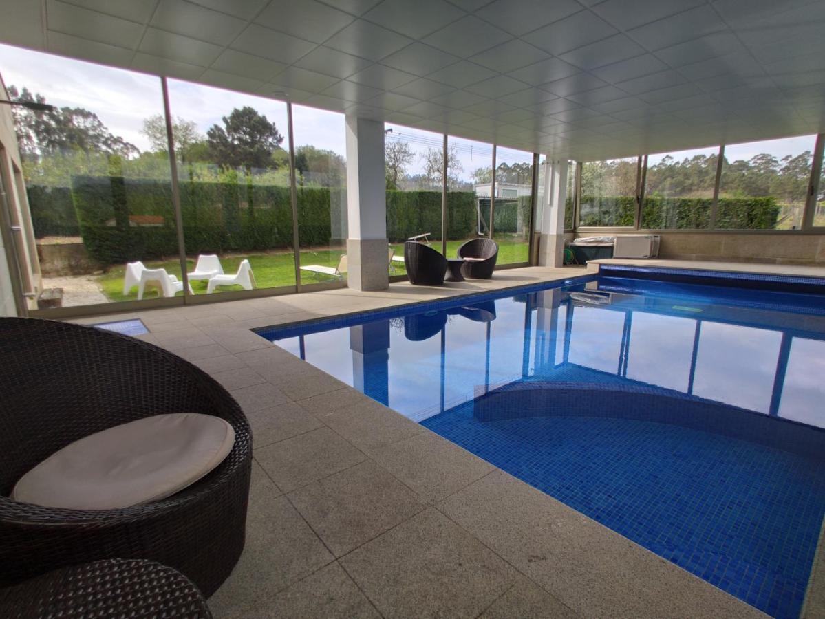 Sanxenxo Casa Rial 47 Con Piscina Climatizada Villa Exterior foto
