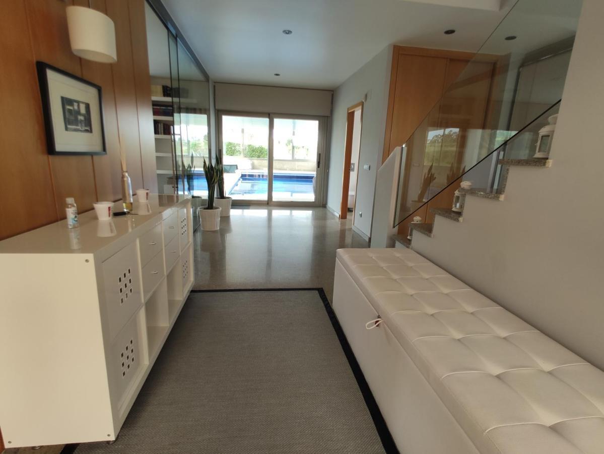 Sanxenxo Casa Rial 47 Con Piscina Climatizada Villa Exterior foto