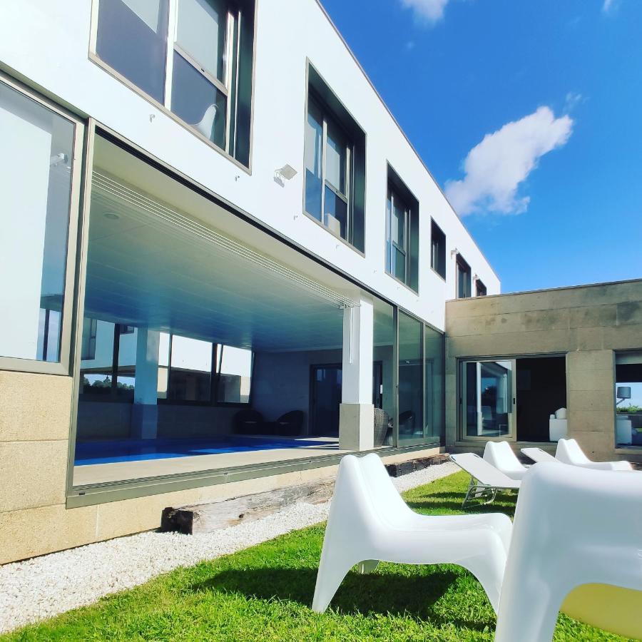 Sanxenxo Casa Rial 47 Con Piscina Climatizada Villa Exterior foto